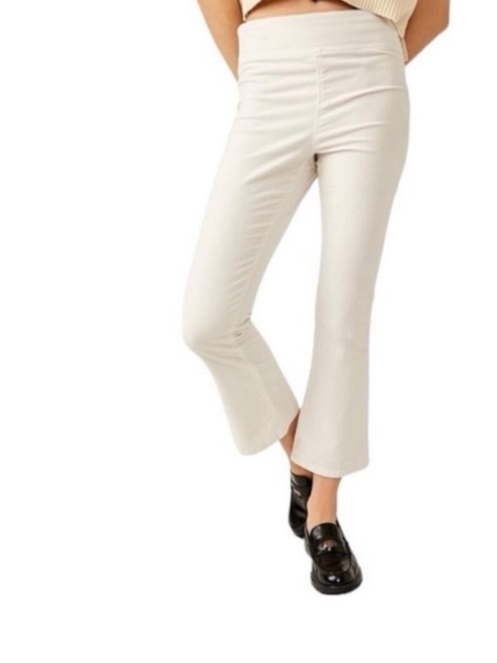 FREE PEOPLE We the Free in My Feelings MidRise Velvet Pants Size Small